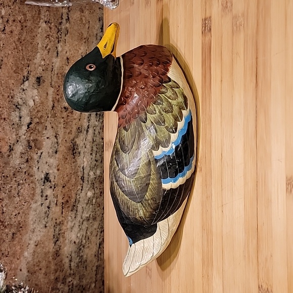 Vintage Paper Mache Duck Decoy - Picture 3 of 7